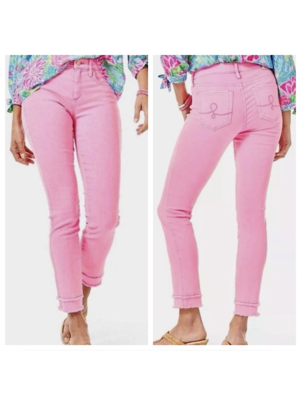 Lilly Pulitzer South Ocean High-Rise Skinny Jeans